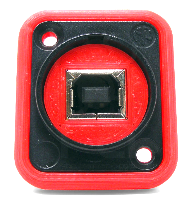 Neutrik USB A/B Panel Mount & Gasket