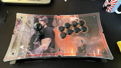 Top view of Battle Axe FightStick