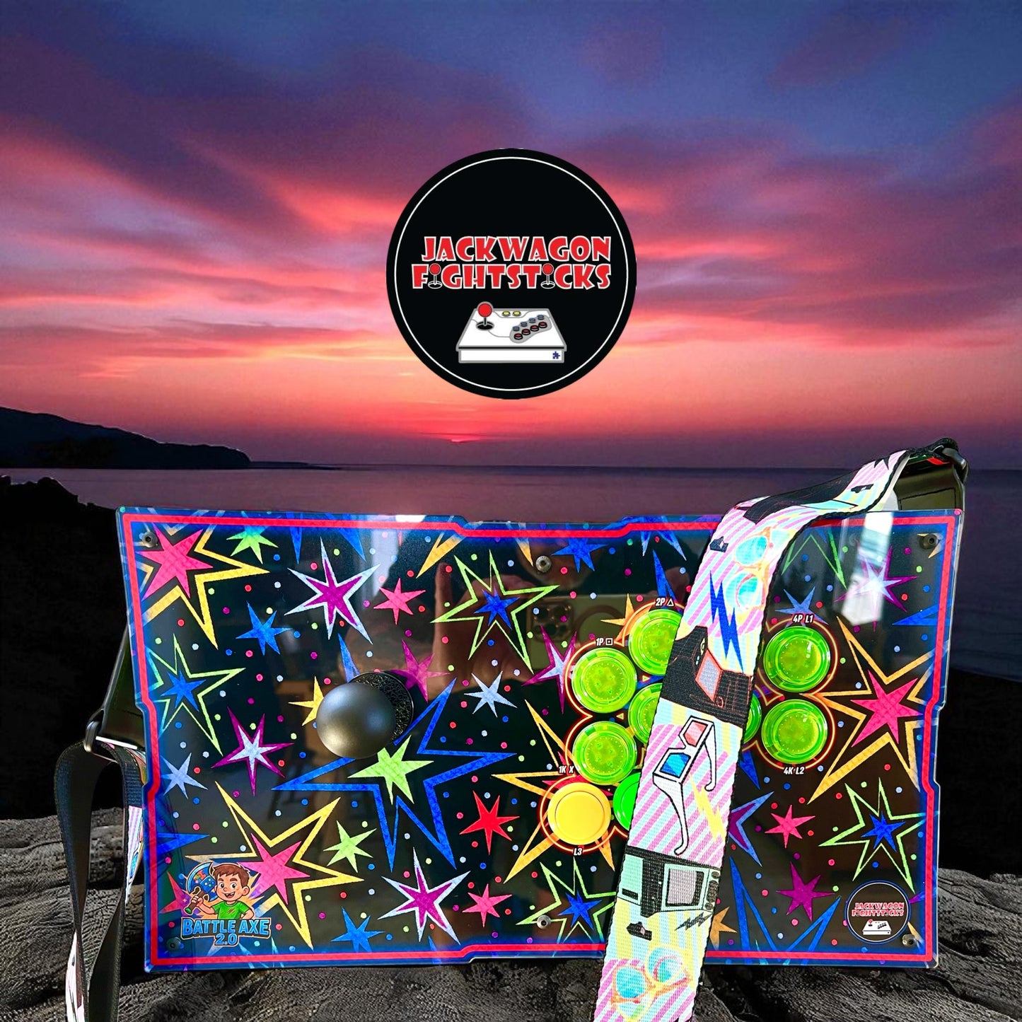 Battle Axe 2.0 – DIY Arcade Stick Case