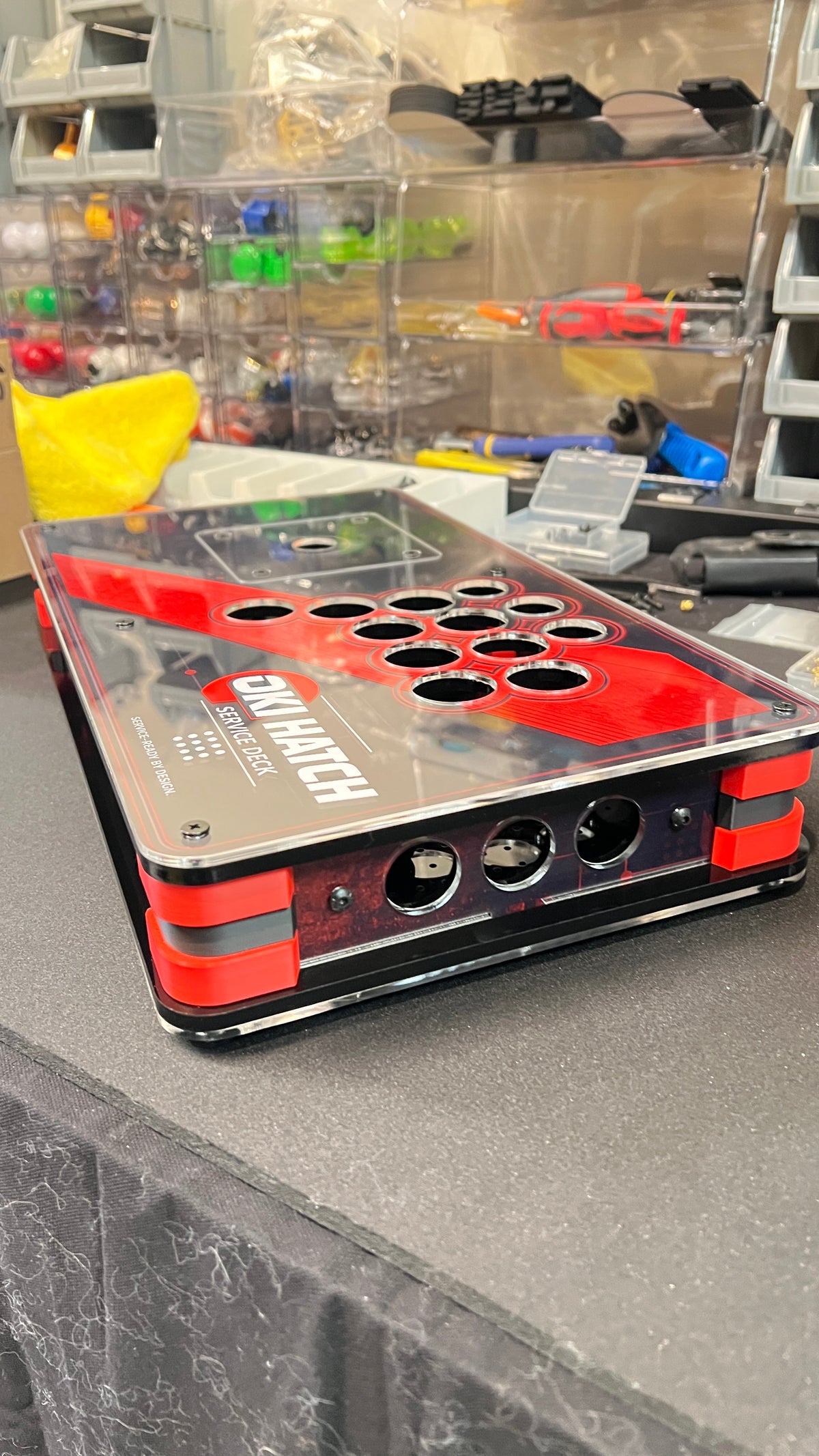OKI Hatch Prototype — Cross-Up Layout DIY Case
