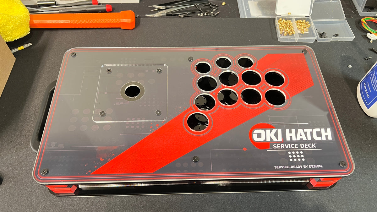 OKI Hatch Prototype — Cross-Up Layout DIY Case