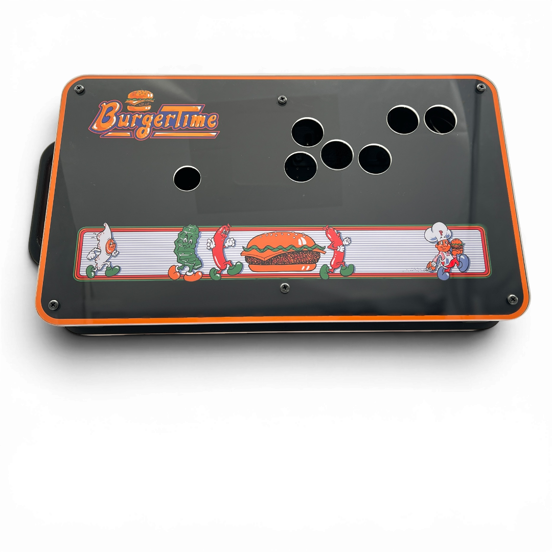 BurgerTime-themed OKI Hatch example enclosure.