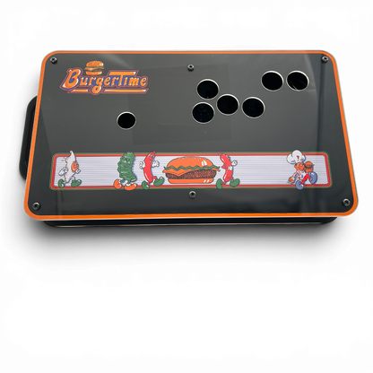 BurgerTime-themed OKI Hatch example enclosure.